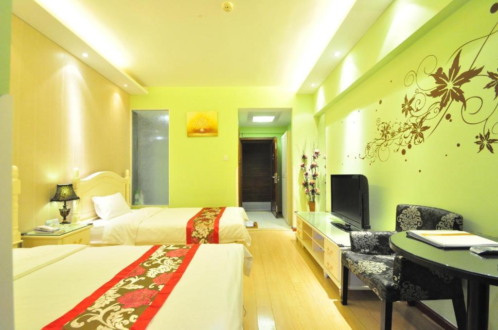 Liting Hotel Chengdu Chambre photo